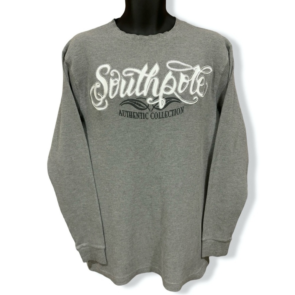 Vintage Y2K SouthPole Embroidered Thermal Long Sleeve